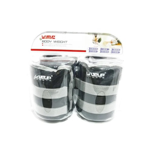 Обважнювач LiveUp Wrist/Ankle Weights LS3011-3 2 шт по 3 кг чорний (6951376126365)