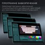Клавіатура GamePro Asgard Valhalla QLAB Sakura Switch RGB Bluetooth/Wireless/USB-C UA Black (MK160-B-QS-PRO)