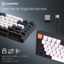 Клавіатура GamePro Asgard Valhalla QLAB Sakura Switch RGB Bluetooth/Wireless/USB-C UA Black (MK160-B-QS-PRO)