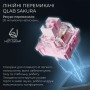 Клавіатура GamePro Asgard Valhalla QLAB Sakura Switch RGB Bluetooth/Wireless/USB-C UA Black (MK160-B-QS-PRO)