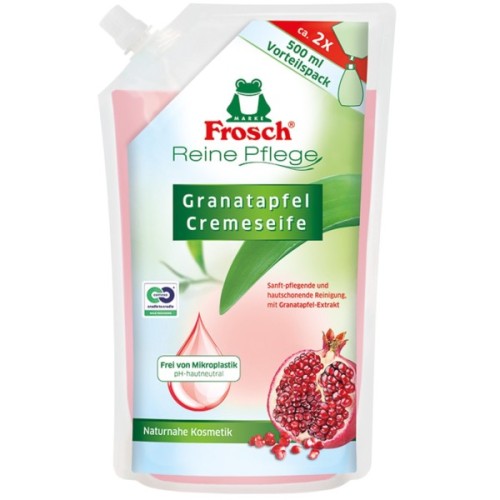 Рідке мило Frosch Гранат 500 мл (4001499111198/4001499967412)