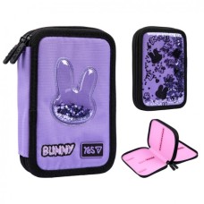 Пенал Yes твердий подвійний Shiny Bunny HP-01 (533708)