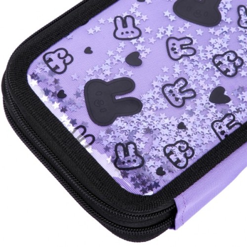 Пенал Yes твердий подвійний Shiny Bunny HP-01 (533708)