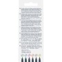 Набір маркерів Faber-Castell тонких металіків для декорування Metallics Marker M (1,5 мм) 12 кольорів (30353)