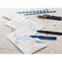 Набір маркерів Faber-Castell тонких металіків для декорування Metallics Marker M (1,5 мм) 12 кольорів (30353)
