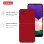 Чохол до мобільного телефона Intaleo SoftShell Samsung Galaxy A22 5G Red (1283126557965)