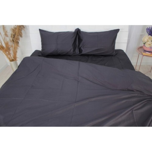 Постільна білизна MirSon Сатин Premium Iron 0240 Grey 160х220 (2200001479227)