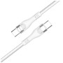 Дата кабель USB-C to USB-C 1.0m (PD Fast Charging 240W) 5А white ColorWay (CW-CBPDCC065-WT)