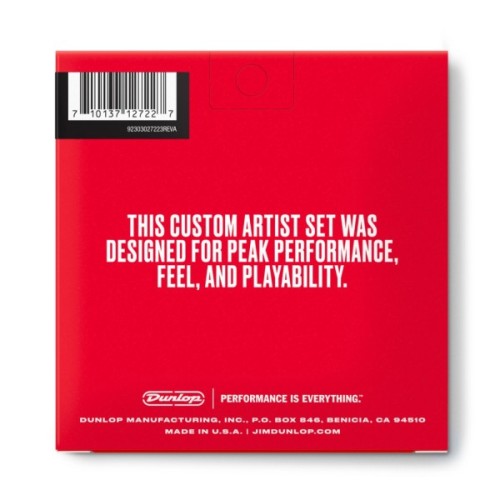 Струни для гітари Jim Dunlop Jim Root String Lab Series Guitar Strings 12-64 | Drop A (JRN1264DA)
