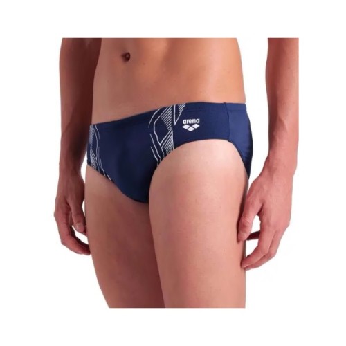 Плавки Arena Poseidonia Swim Briefs 007338-701 темно-синій, білий 85 (3468337382287)