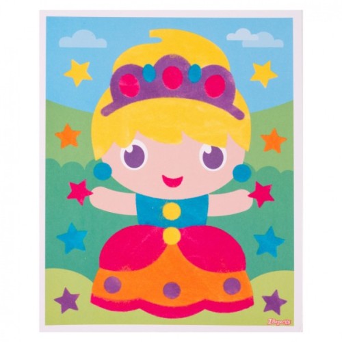 Набір для творчості 1 вересня Принцеса Аплікація з вельвету (954558)