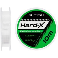 Флюорокарбон X-Fish Hard-X 10m (clear) 0.33mm 5.90kg (1917.03.70)