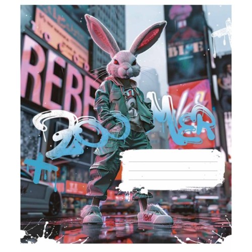 Зошит Школярик Big Bro 48 аркушів клітинка (048-3460K)