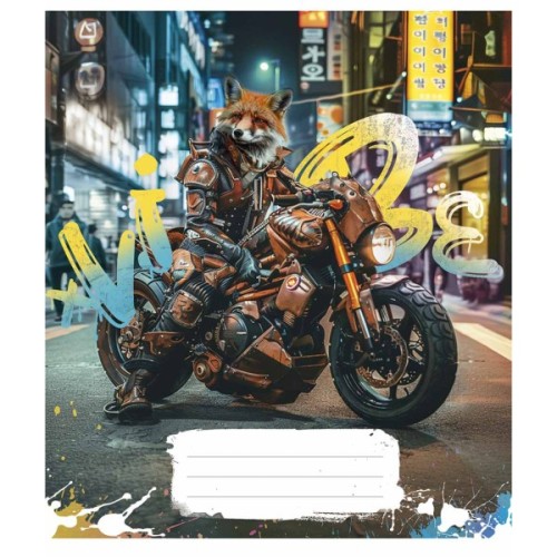 Зошит Школярик Big Bro 48 аркушів клітинка (048-3460K)