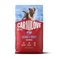 Сухий корм для собак Carnilove Active Salmon & Turkey Puppy 4 кг (8595602581368)