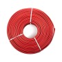 Кабель силовий PV 4 мм, бух/100м, red HiSmart (NV820412)