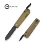Ніж Civivi Slippy Sendy, Ultem, Black Stonewash (C24075A-1)