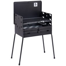 Гриль-барбекю Bo-Camp вугільний Suitcase Model Black (8130030) (DAS303886)