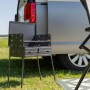 Гриль-барбекю Bo-Camp вугільний Suitcase Model Black (8130030) (DAS303886)