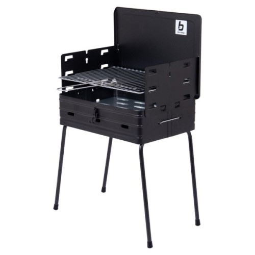 Гриль-барбекю Bo-Camp вугільний Suitcase Model Black (8130030) (DAS303886)