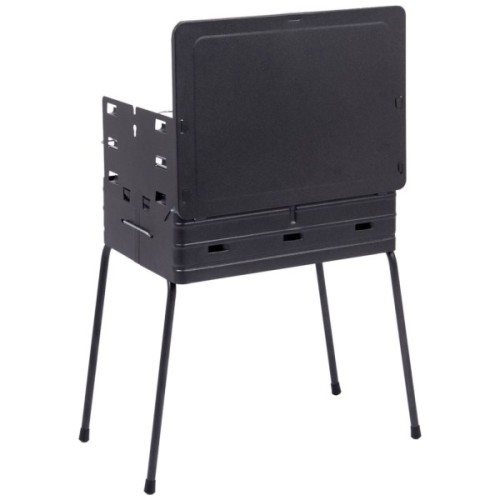Гриль-барбекю Bo-Camp вугільний Suitcase Model Black (8130030) (DAS303886)