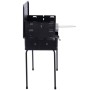 Гриль-барбекю Bo-Camp вугільний Suitcase Model Black (8130030) (DAS303886)