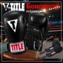 Боксерські рукавички Title Classic Black Max Black 12 oz (CBMBG2 12 BK)