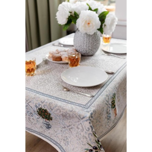 Скатертина Прованс гобеленова Афіни 160х300 см (035386)