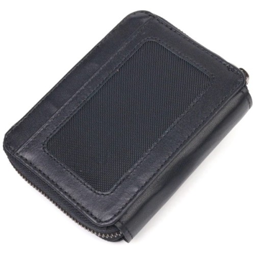 Портмоне Canpellini З натуральної шкіри Чорне (21492)