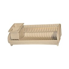 Сушарка для посуду Ламела 47,5 х 22 х 20 см білий мармур (лмл 191/білий мармур)