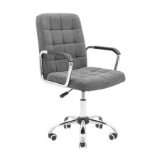 Офісне крісло Richman Брукс Хром Піастра Темно-сіре (ADD0002751)