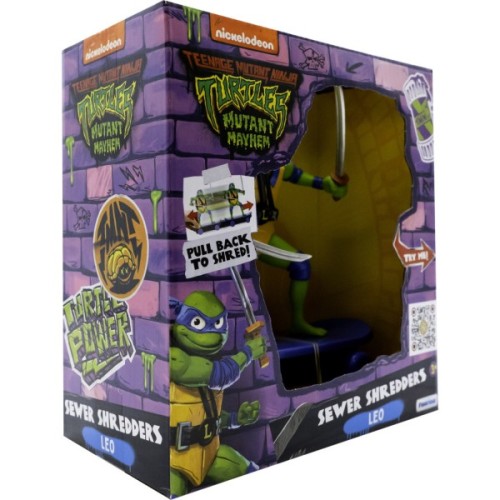 Ігровий набір Funrise TMNT Черепашки-ніндзя класичні Майстри бойових мистецтв Леонардо movie star 2023 (71059)