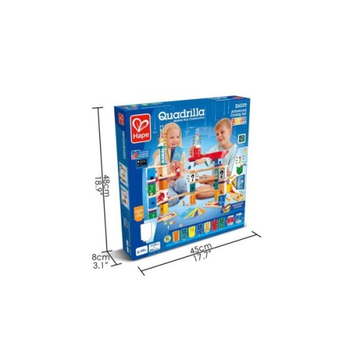 Конструктор Hape лабіринт Quadrilla Програмування 159 елементів (E6029)