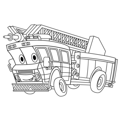 Картина по номерам ArtCraft Машина-рятувальник 25х30 см (15071-AC)