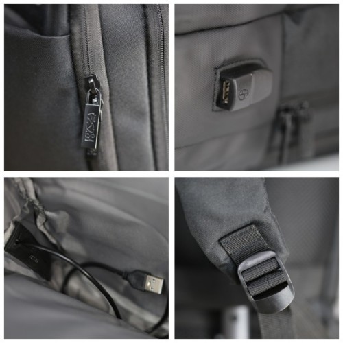 Рюкзак туристичний NikiBo Scout 20л чорний (30012205-01)