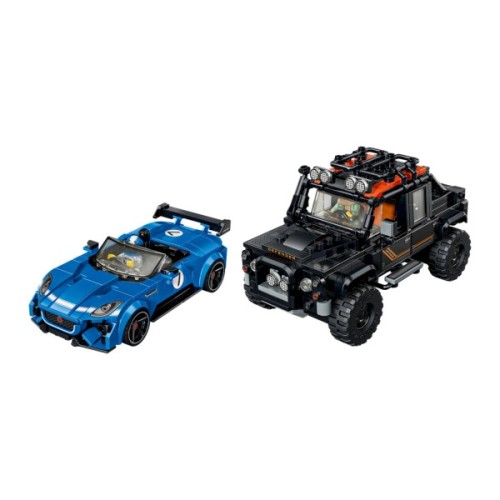 Конструктор LEGO Speed Champions Jaguar Project 7 та Land Rover Defender (77264)