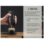 Портативна кавоварка Wacaco Minipresso NS2 чорна (WMININS2BL)