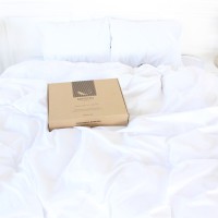 Постільна білизна MirSon Ranforce Elite 11-2107 White 143х210х2 (2200004680729)