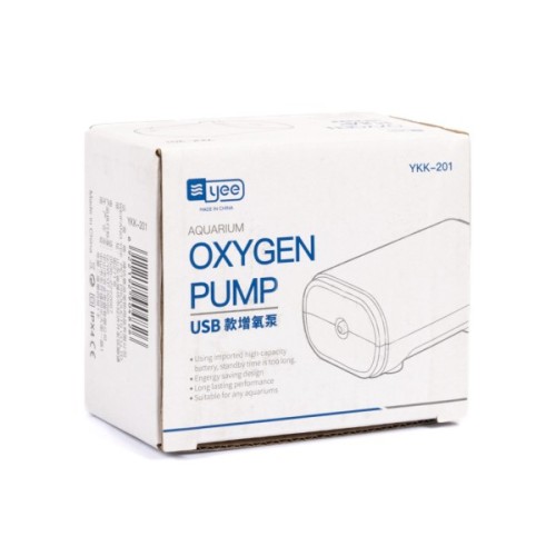 Компресор для акваріума Yee з USB кабелем 1.5 Вт (6922192904826)