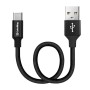 Дата кабель USB 2.0 AM to USB-C 0.25m black ColorWay (CW-CBUC048-BK)