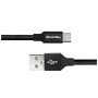 Дата кабель USB 2.0 AM to USB-C 0.25m black ColorWay (CW-CBUC048-BK)