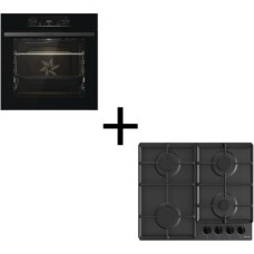 Комплект вбудованої техніки Gorenje BO6735E02BK + G641EB (SET_BO6735E02BK_G641EB)