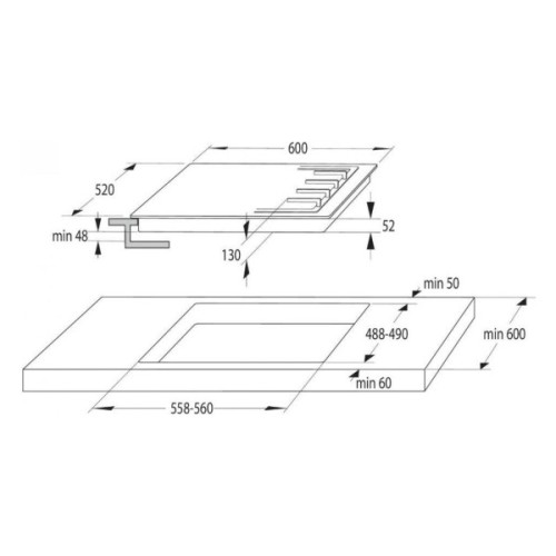 Комплект вбудованої техніки Gorenje BO6735E02BK + G641EB (SET_BO6735E02BK_G641EB)