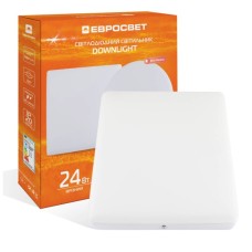 Світильник точковий Євросвітло LED-SS-170-24 6400К без рамки