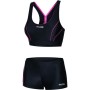Купальник Aqua Speed Fiona 348-19 чорний, рожевий 40 (5908217664624)
