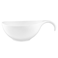 Салатник Ardesto 360мл, порцеляна, білий (AR3745)