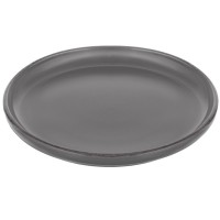 Тарілка Ardesto Lazio, 20.5см, кераміка, сірий темний (AR1620DG)