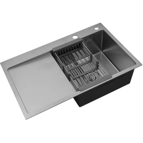 Мийка кухонна Kroner Geburstet-7849RHM (CV025276)