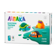 Набір для творчості Lipaka пластилину, Тарантул, Черепаха, Помаранчева жаба (60050-UA01)