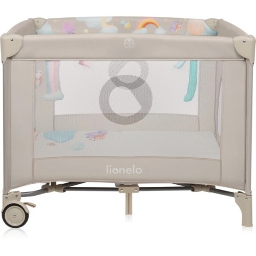 Дитячий манеж Lionelo MILLE PLUS GREY BEIGE (LO-MILLE PLUS GREY BEIGE)